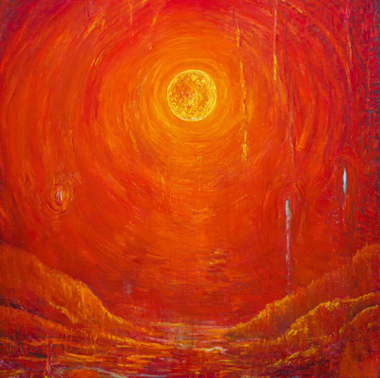 Rod Gray Paintings - Rising Moon